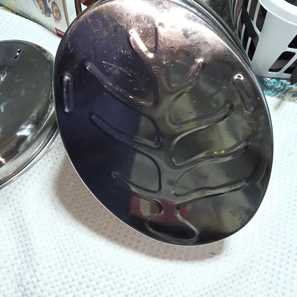 VINTAGE 11 QT STAINLESS OVEN ROASTER PAN